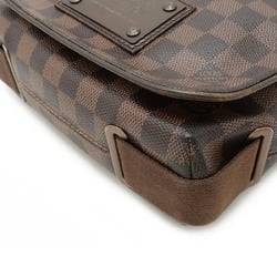 LOUIS VUITTON Damier Brooklyn PM Shoulder Bag N51210