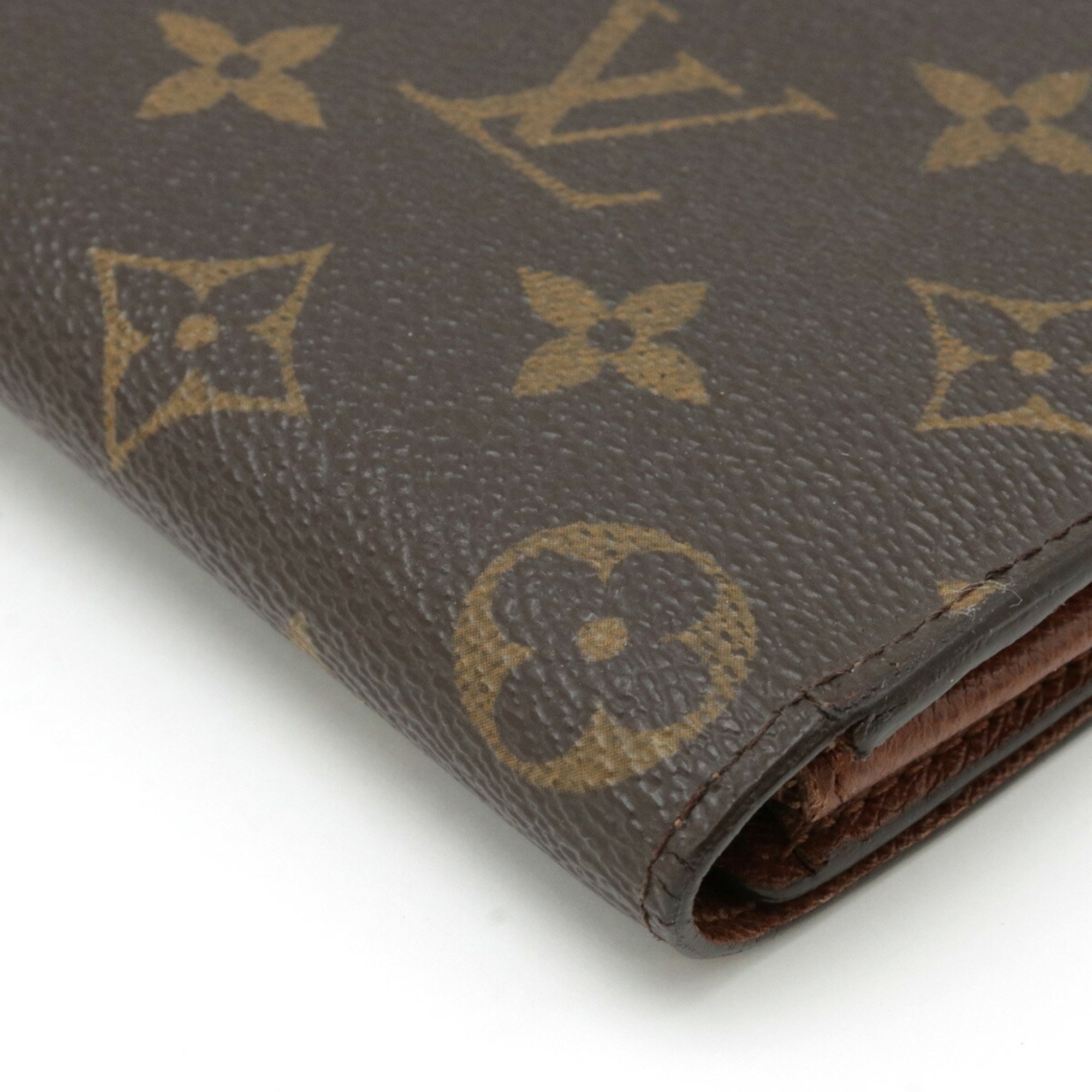 LOUIS VUITTON Louis Vuitton Monogram Pochette Porto Monnaie Credit Bi-fold Long Wallet M61726