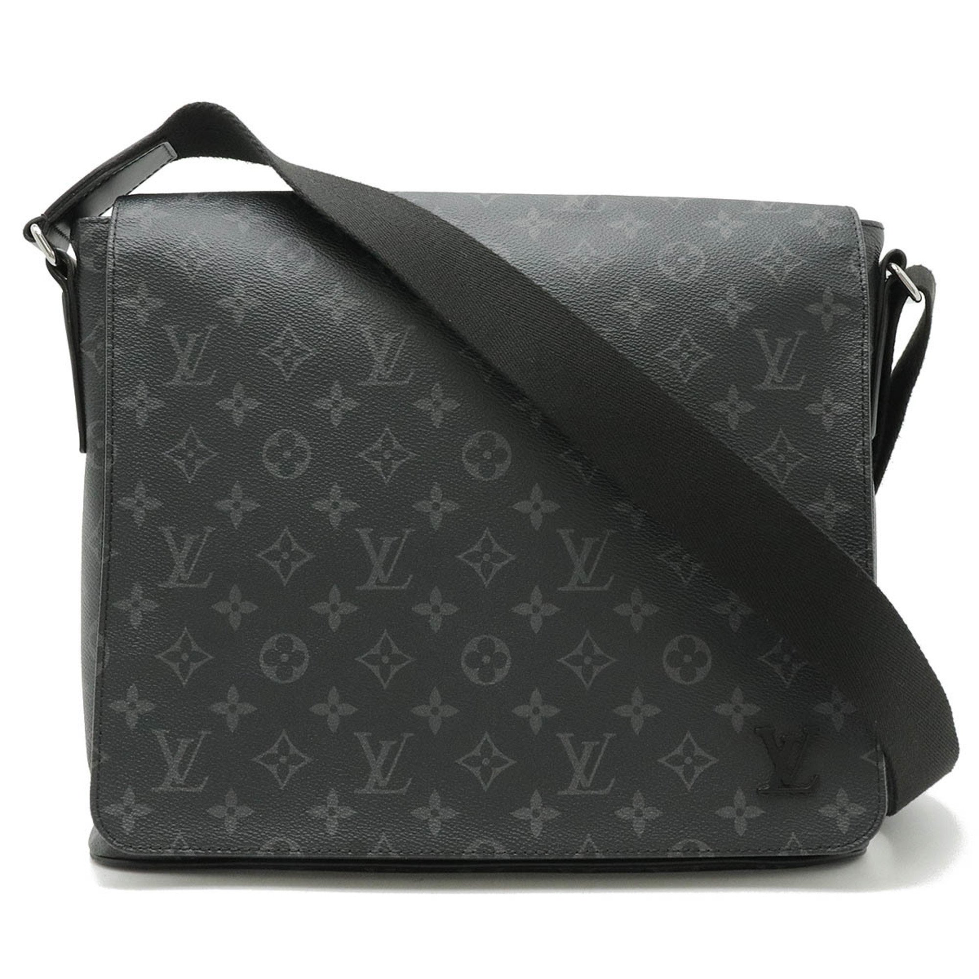 LOUIS VUITTON Louis Vuitton Monogram Eclipse District MM NM Shoulder Bag M44001