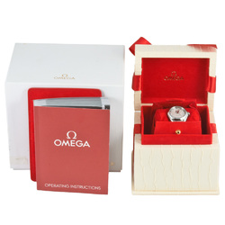 OMEGA 231.10.30.61.55.001 Seamaster Aqua Terra Watch Quartz White Shell Dial SS Ladies