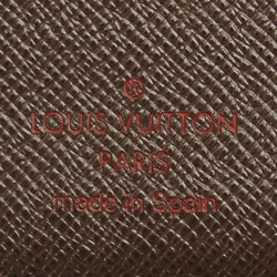 Louis Vuitton Damier Agenda PM Notebook Cover 6 Holes R20700 Brown PVC Leather Women's LOUIS VUITTON