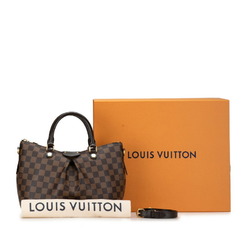 Louis Vuitton Damier Sienna PM Handbag Shoulder Bag N41545 Brown PVC Leather Women's LOUIS VUITTON