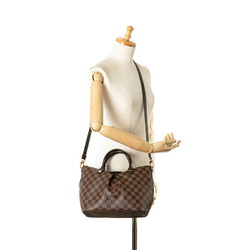 Louis Vuitton Damier Sienna PM Handbag Shoulder Bag N41545 Brown PVC Leather Women's LOUIS VUITTON