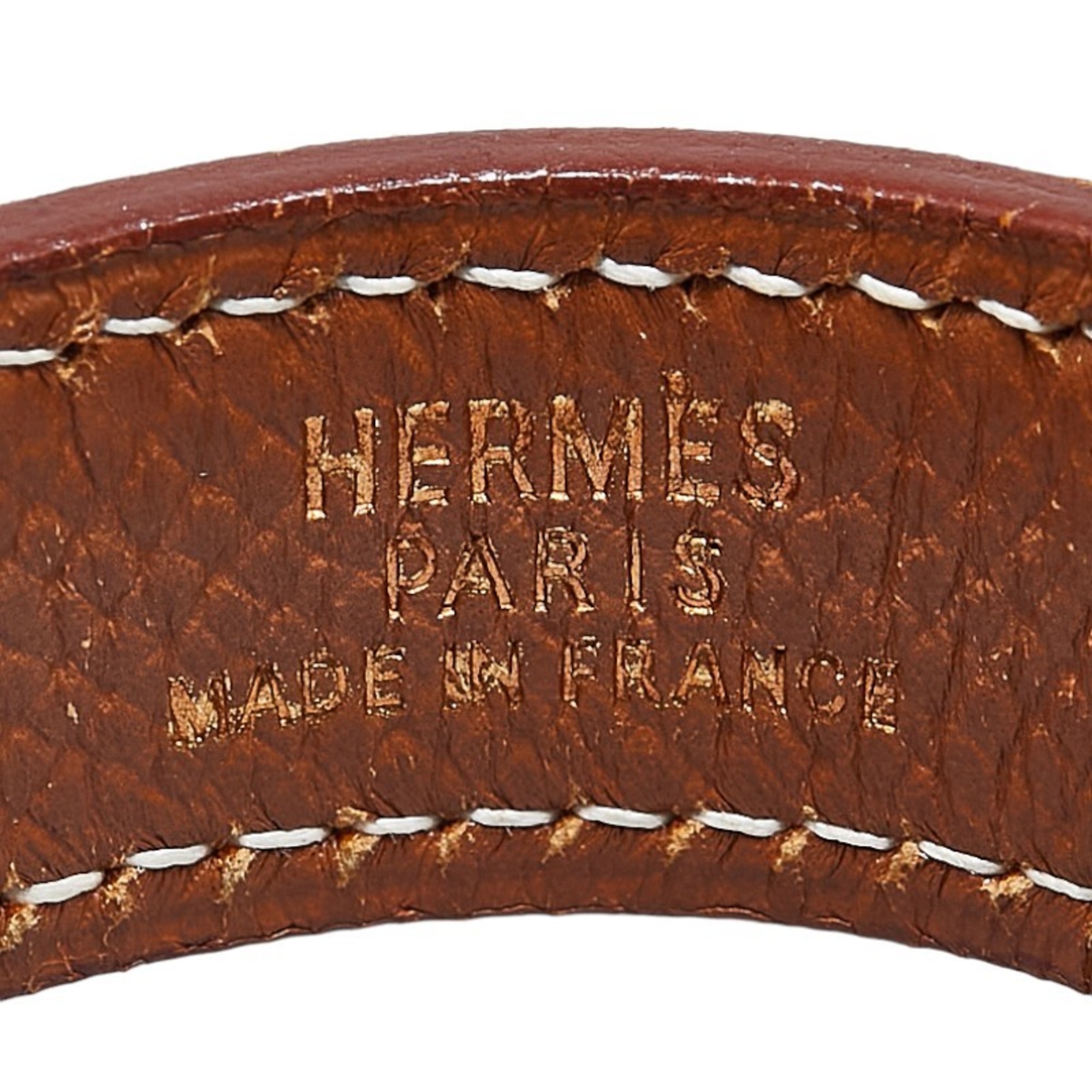 Hermes Nomad Glove Holder Brown Cushvel Women's HERMES