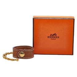 Hermes Nomad Glove Holder Brown Cushvel Women's HERMES