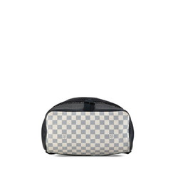 Louis Vuitton Damier Chrono Matchpoint Backpack N40018 Navy White PVC Nylon Leather Men's LOUIS VUITTON