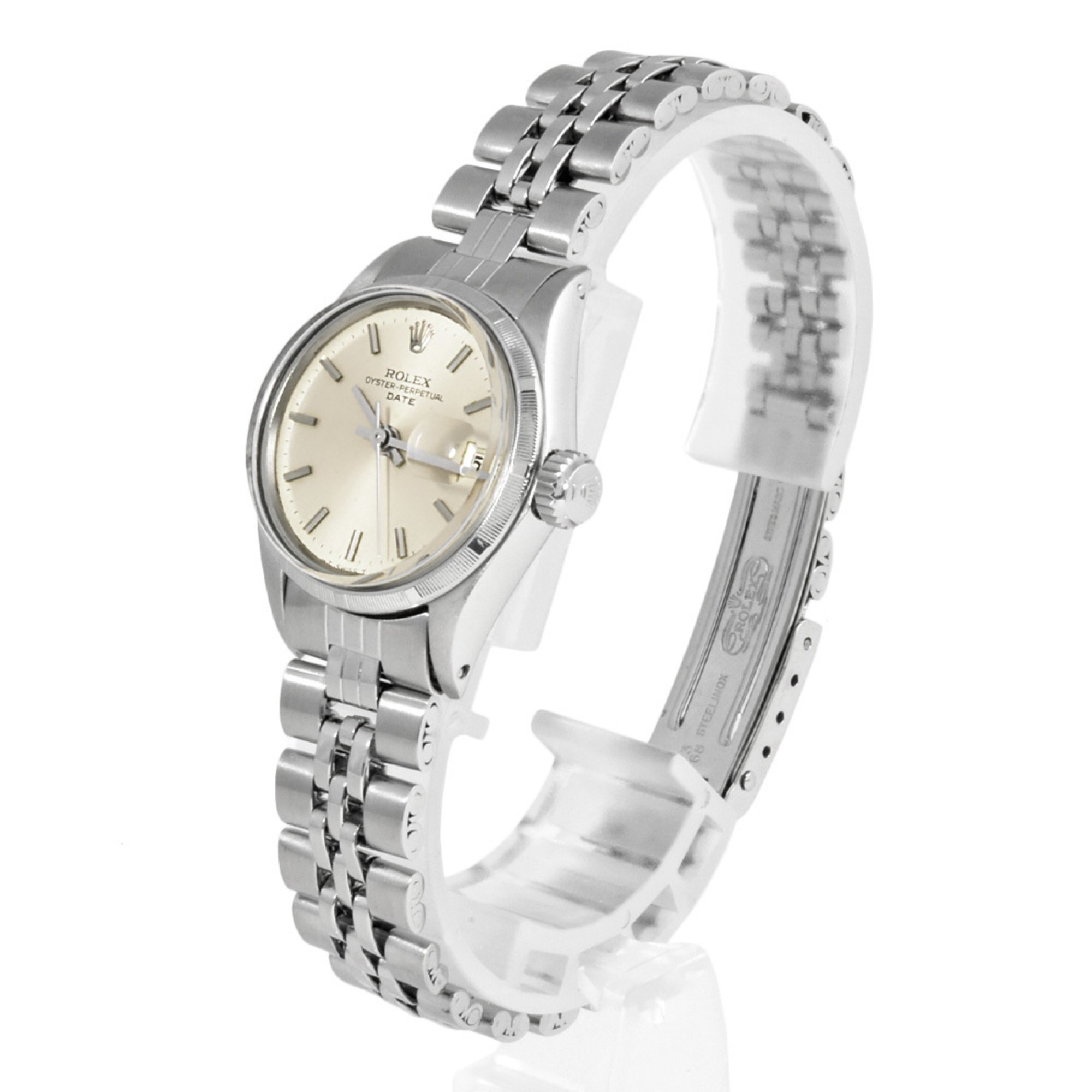 Rolex ROLEX 6517 Oyster Perpetual 18th series (manufactured around 1965) Wristwatch, automatic, silver dial