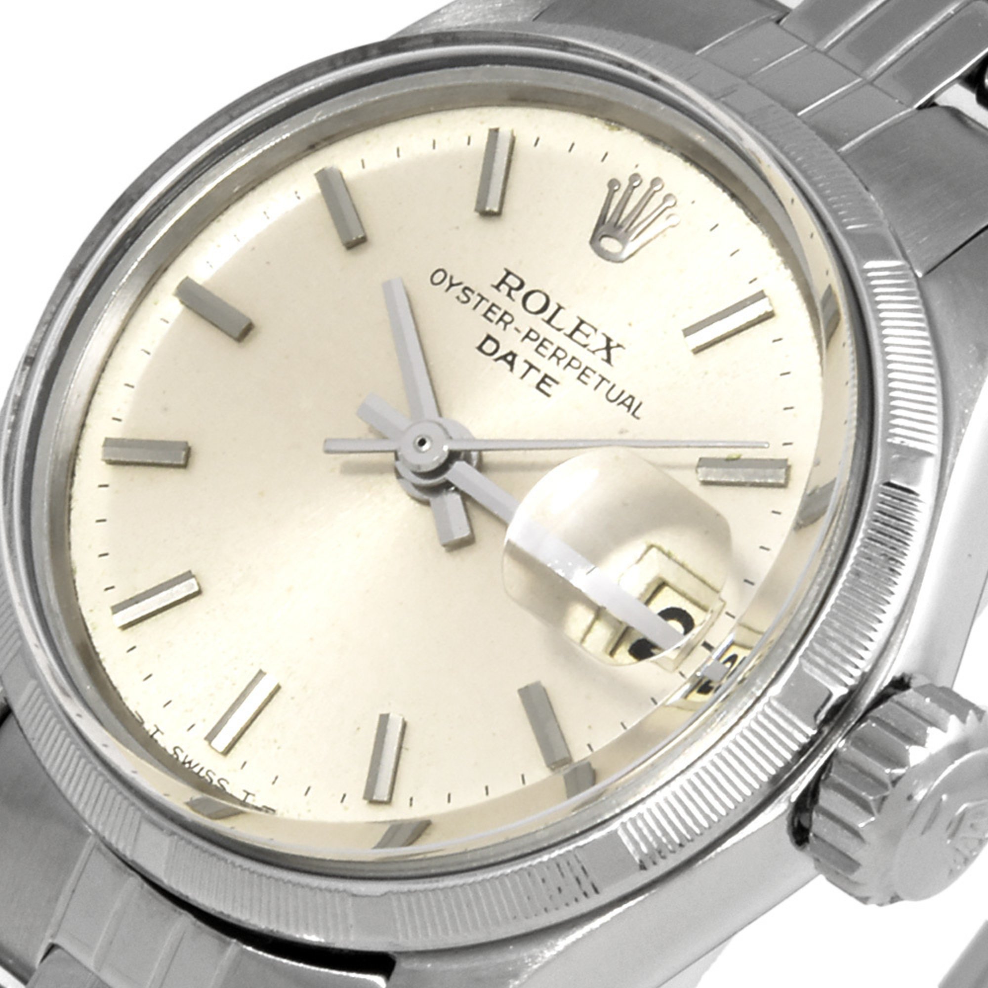 Rolex ROLEX 6517 Oyster Perpetual 18th series (manufactured around 1965) Wristwatch, automatic, silver dial