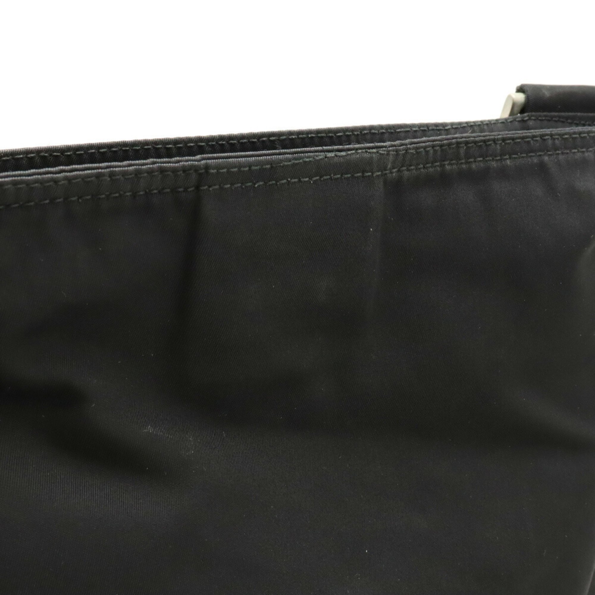 PRADA Prada Shoulder Bag Nylon Leather NERO Black B7338