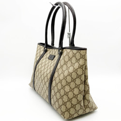 GUCCI GG pattern tote bag shoulder brown beige Supreme ladies