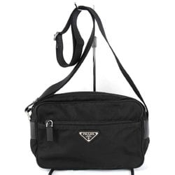 PRADA Prada Shoulder Bag Nylon Black Women's