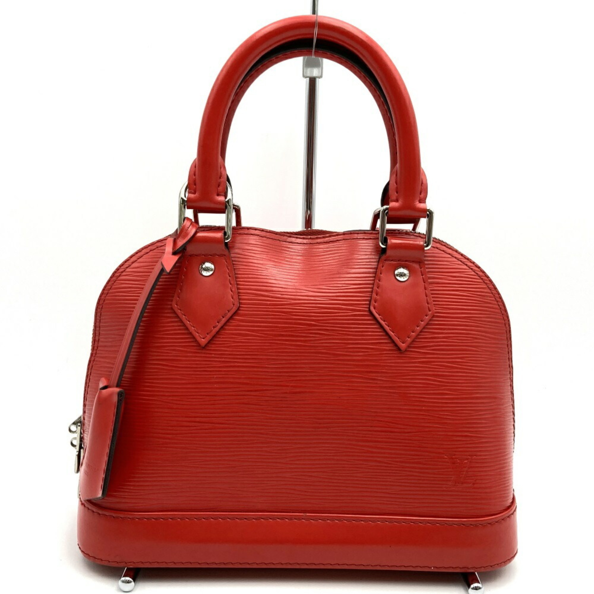 LOUIS VUITTON M40850 Alma BB Handbag Shoulder Bag 2way Red Epi Leather Women's