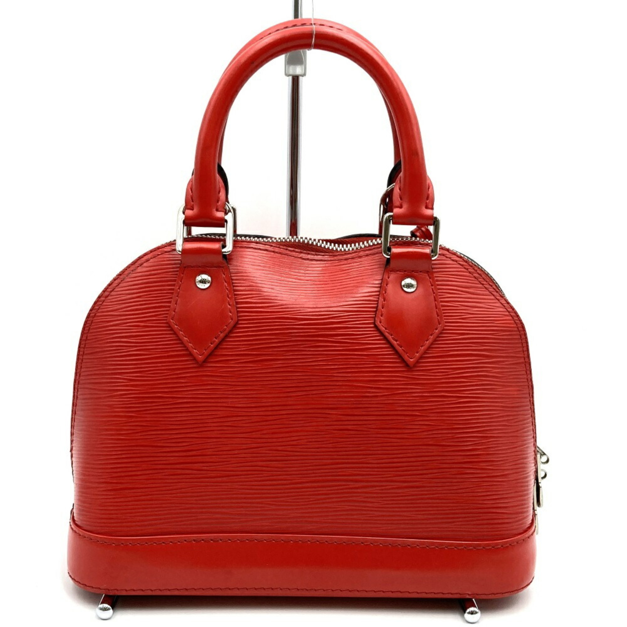 LOUIS VUITTON M40850 Alma BB Handbag Shoulder Bag 2way Red Epi Leather Women's