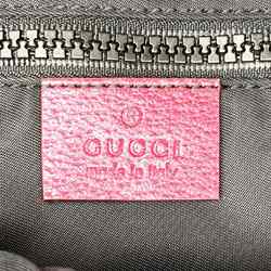 GUCCI 162904 Shoulder Bag No Gusset Black Pink Men Women