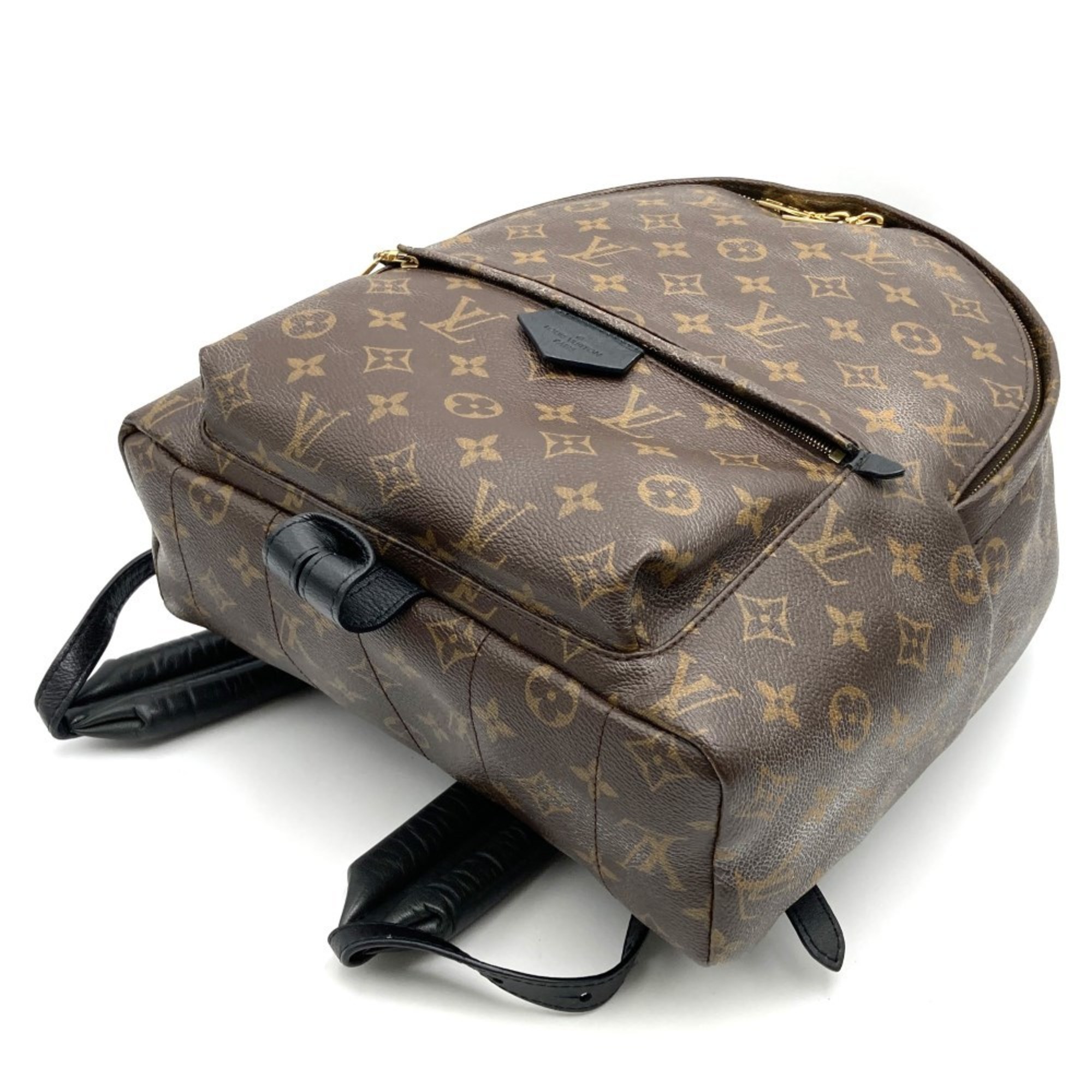 LOUIS VUITTON Palm Springs Backpack MM M44874 Monogram Canvas Leather Men's Women's