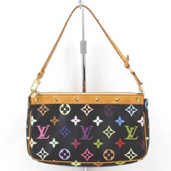 LOUIS VUITTON Louis Vuitton Pochette Accessoires M92648 Pouch Monogram Multicolor Black Women's