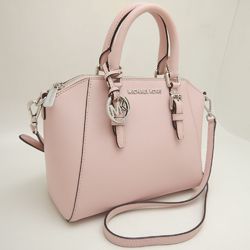 Michael Kors Ciara 35H6SC6M2T Handbag in Saffiano Leather, Pink 251977