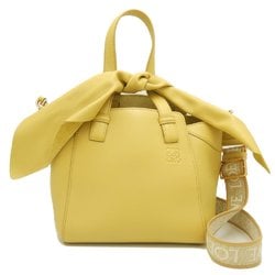 LOEWE Hammock Nugget Bunny A538H04X09 Handbag Calf Yellow 252025