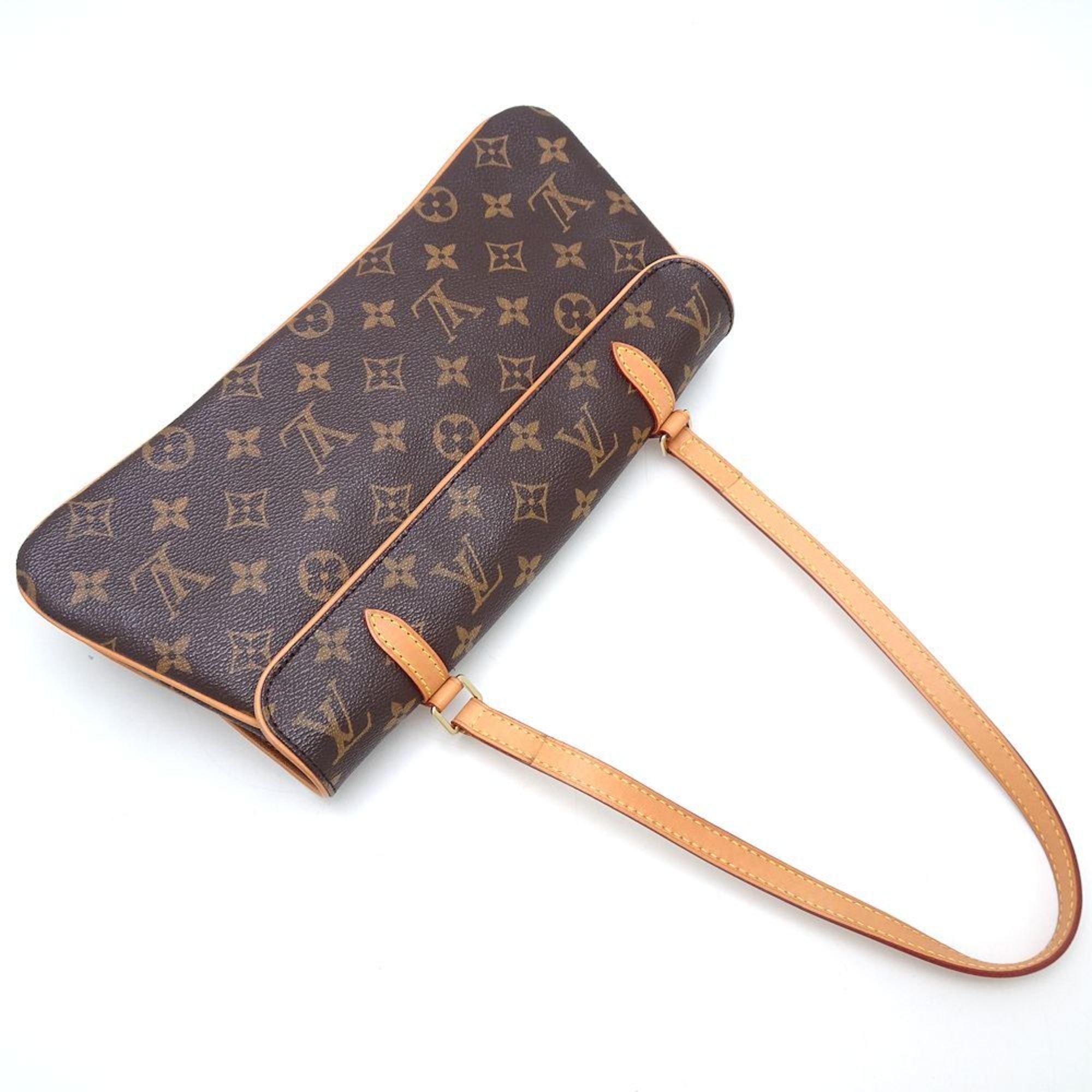 LOUIS VUITTON Louis Vuitton Monogram Marel M51157 Shoulder Bag Brown 351533