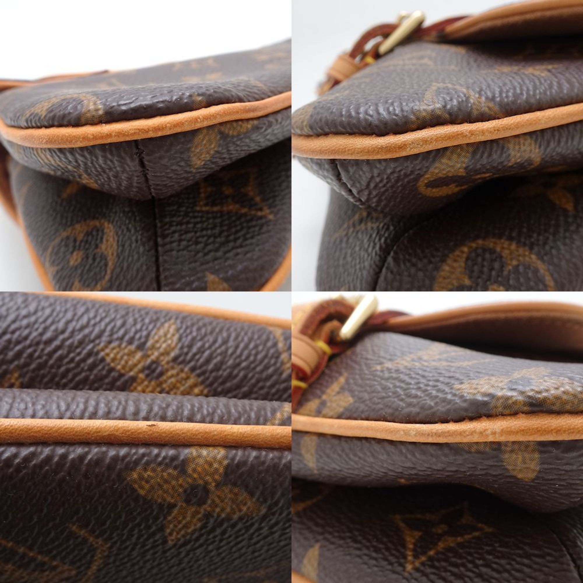 LOUIS VUITTON Louis Vuitton Monogram Marel M51157 Shoulder Bag Brown 351533