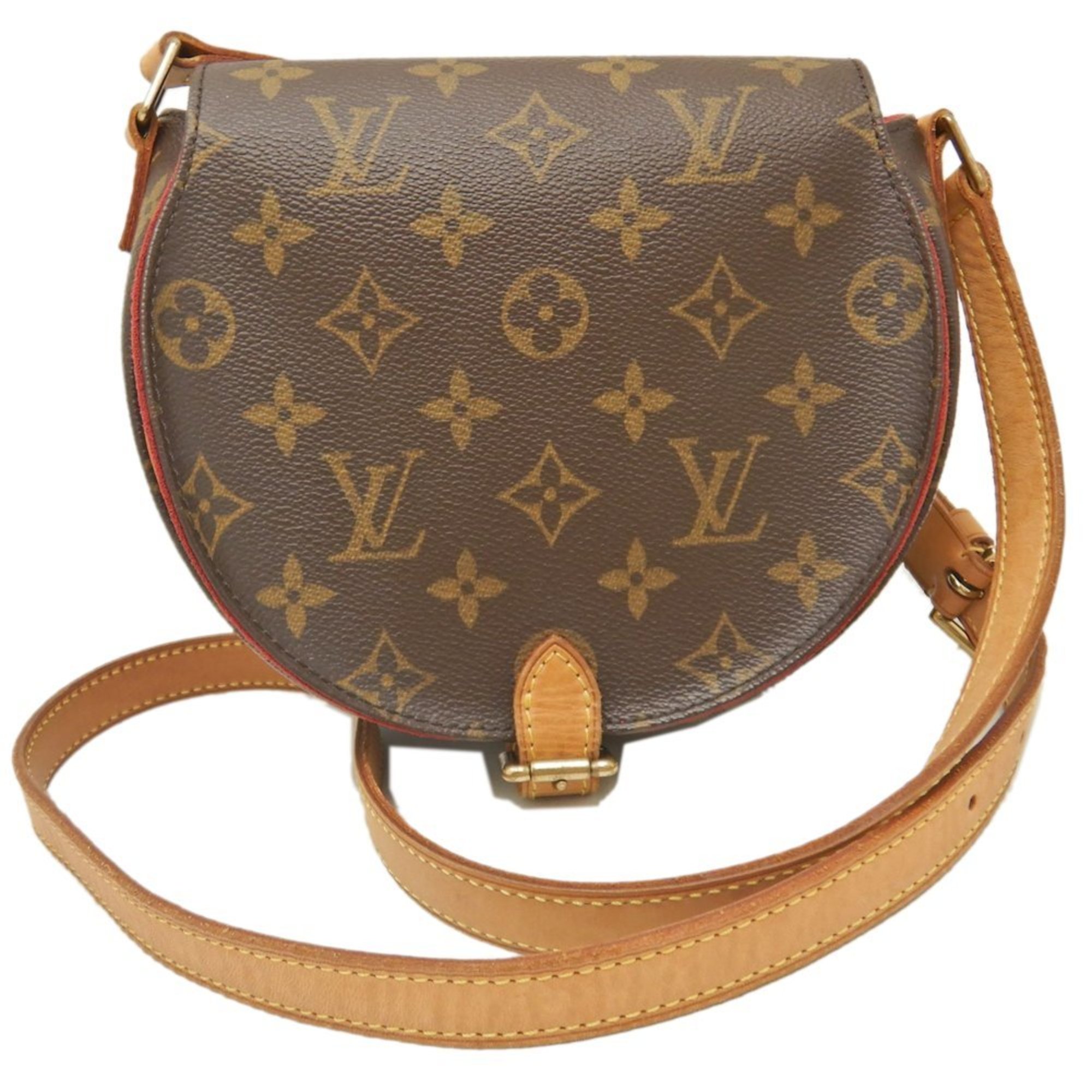 LOUIS VUITTON Louis Vuitton Monogram Tan Blanc M51179 Shoulder Bag Brown 251978