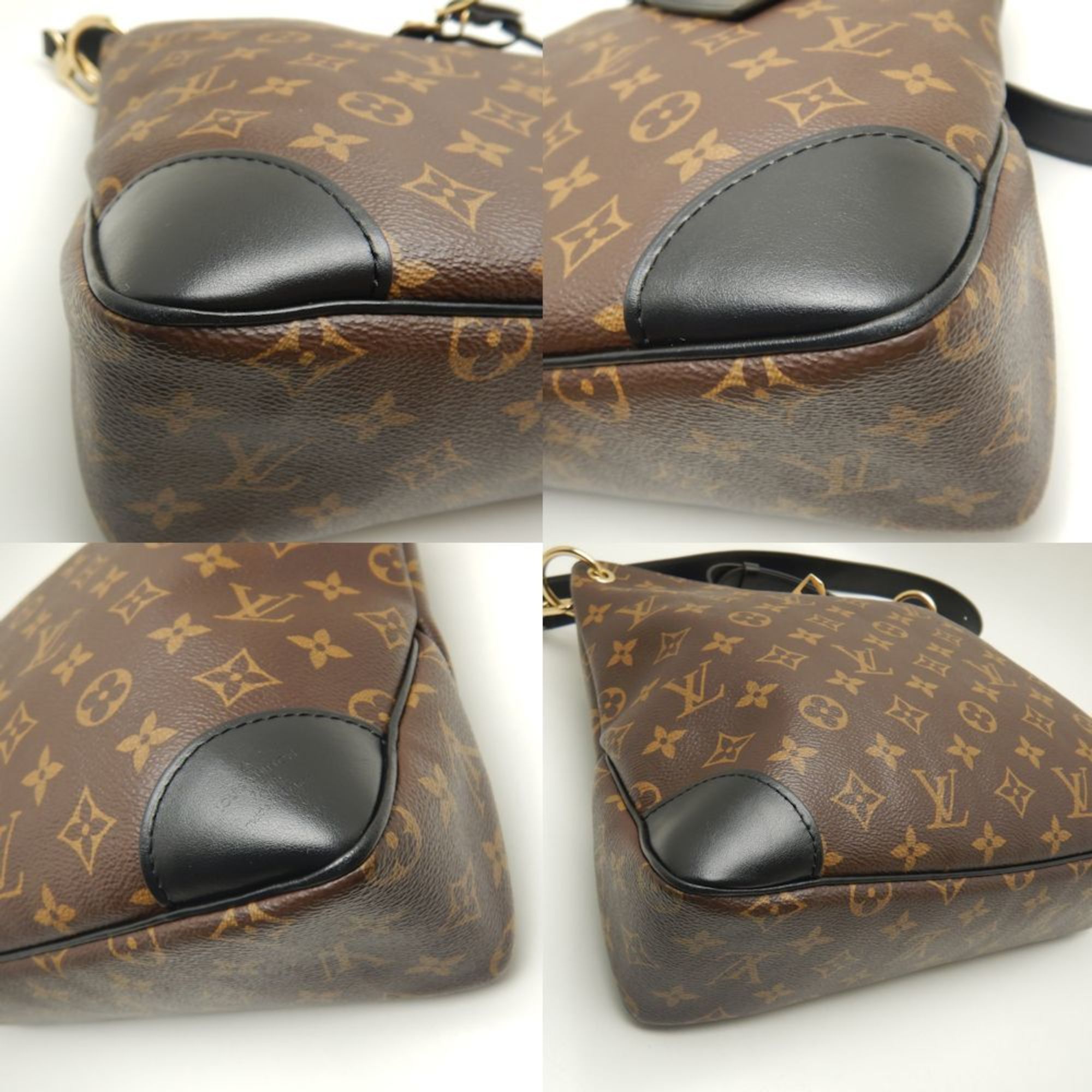 LOUIS VUITTON Louis Vuitton Monogram Odeon NMMM M45352 Shoulder Bag Brown 252003