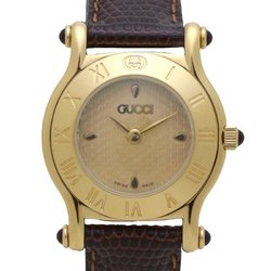 GUCCI 6500L GP (Gold Plated) Women's Wristwatch 130237