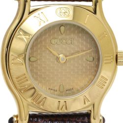 GUCCI 6500L GP (Gold Plated) Women's Wristwatch 130237