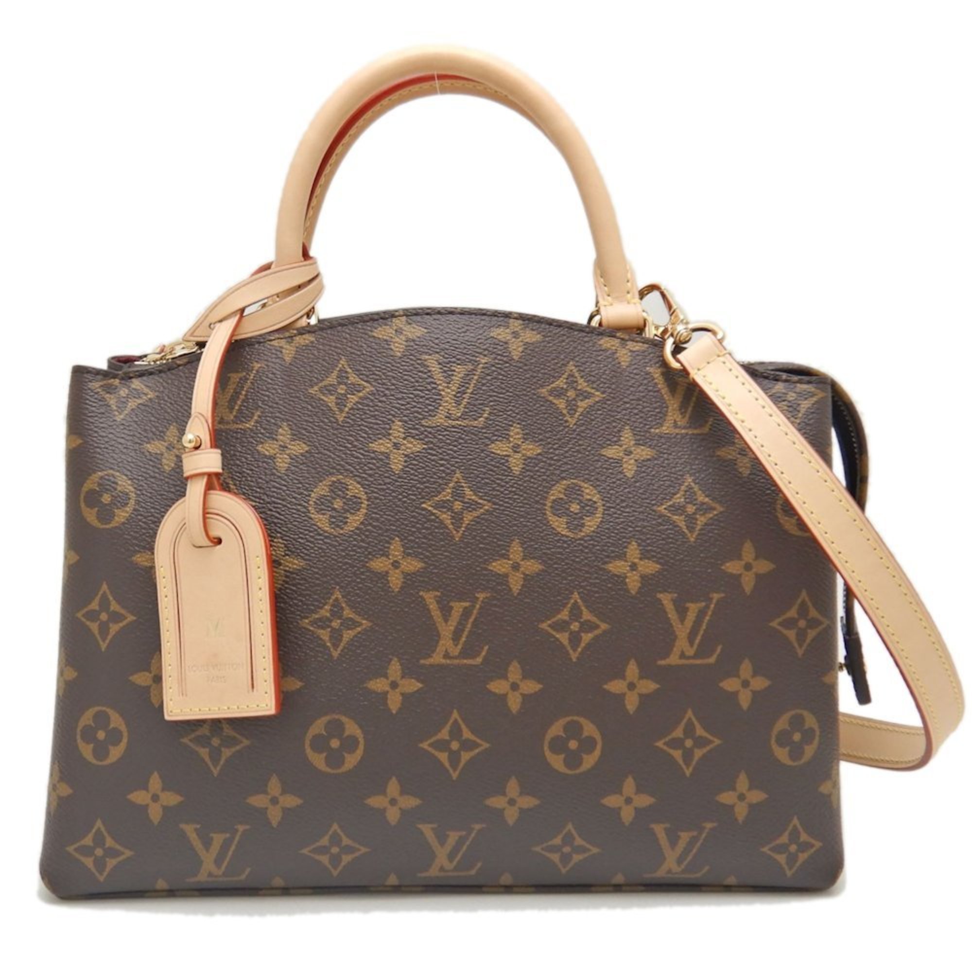 LOUIS VUITTON Louis Vuitton Monogram Petit Pale PM M45900 Handbag Brown 251981