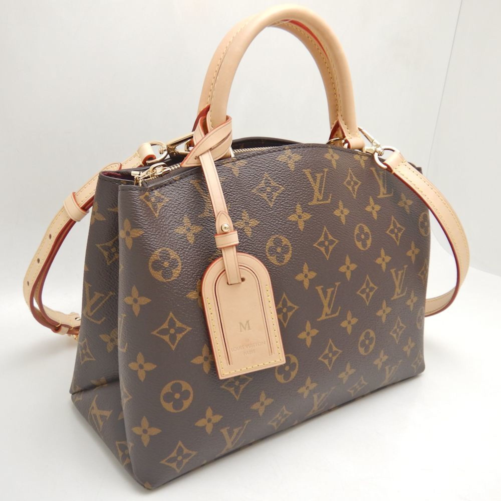 LOUIS VUITTON Louis Vuitton Monogram Petit Pale PM M45900 Handbag Brown 251981