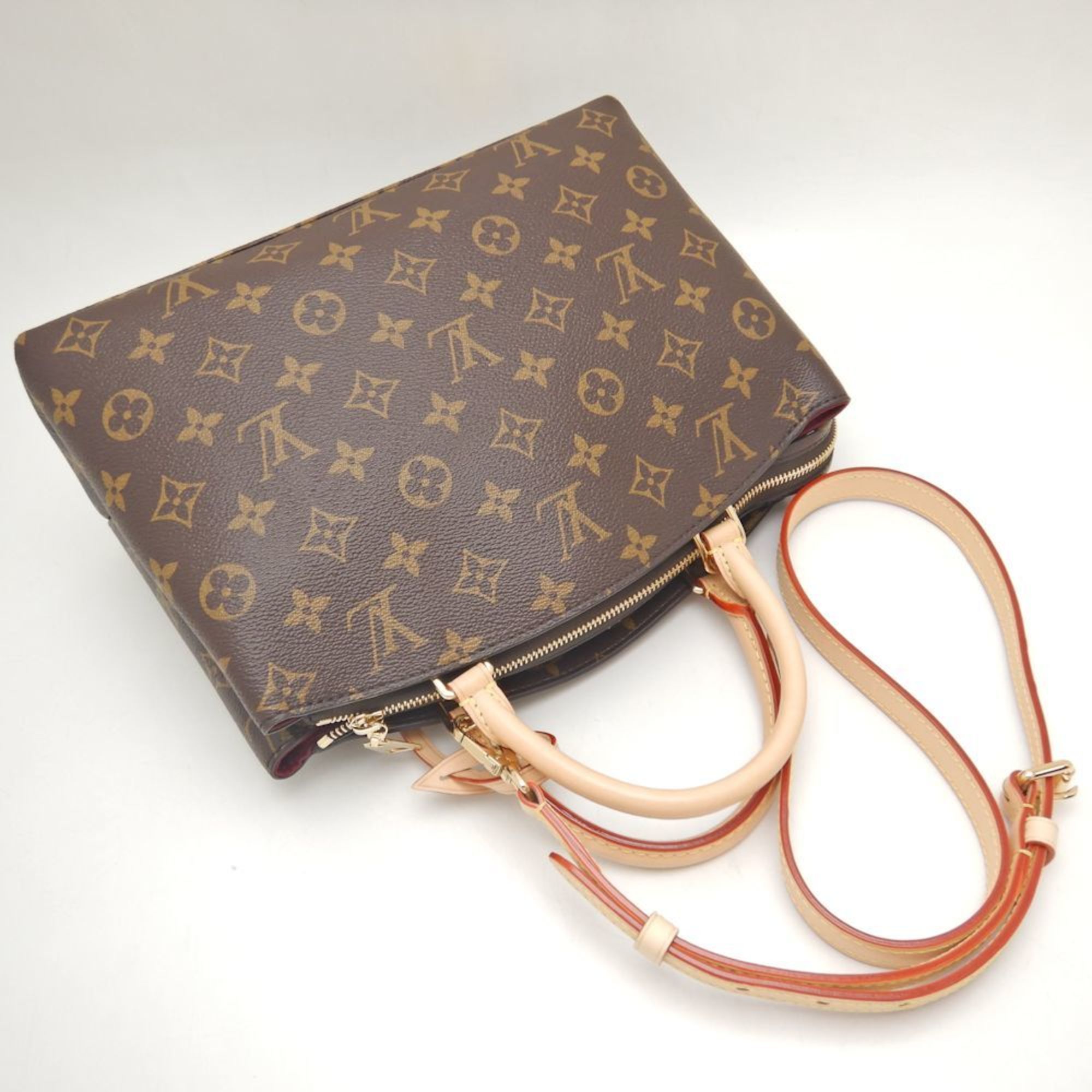 LOUIS VUITTON Louis Vuitton Monogram Petit Pale PM M45900 Handbag Brown 251981