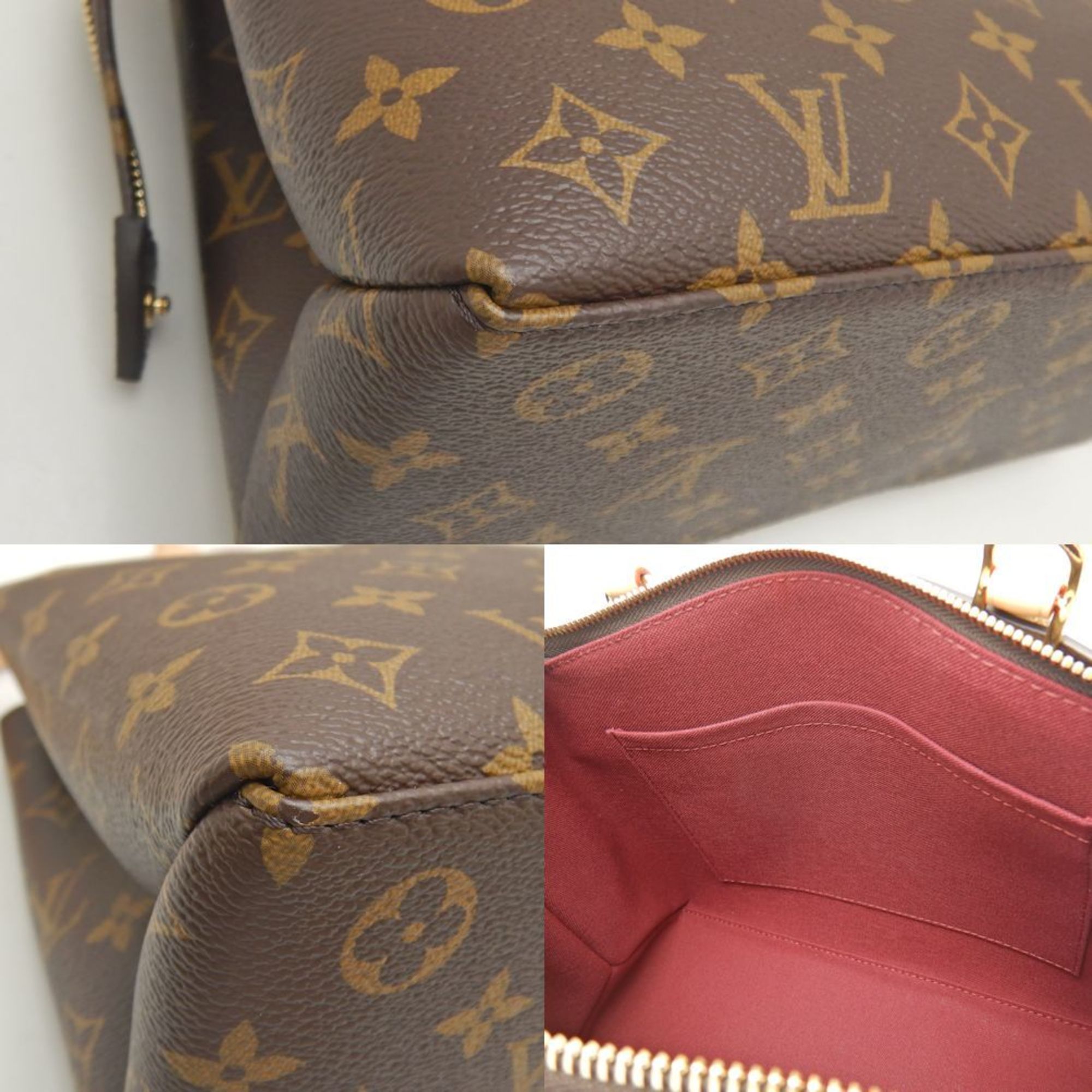 LOUIS VUITTON Louis Vuitton Monogram Petit Pale PM M45900 Handbag Brown 251981