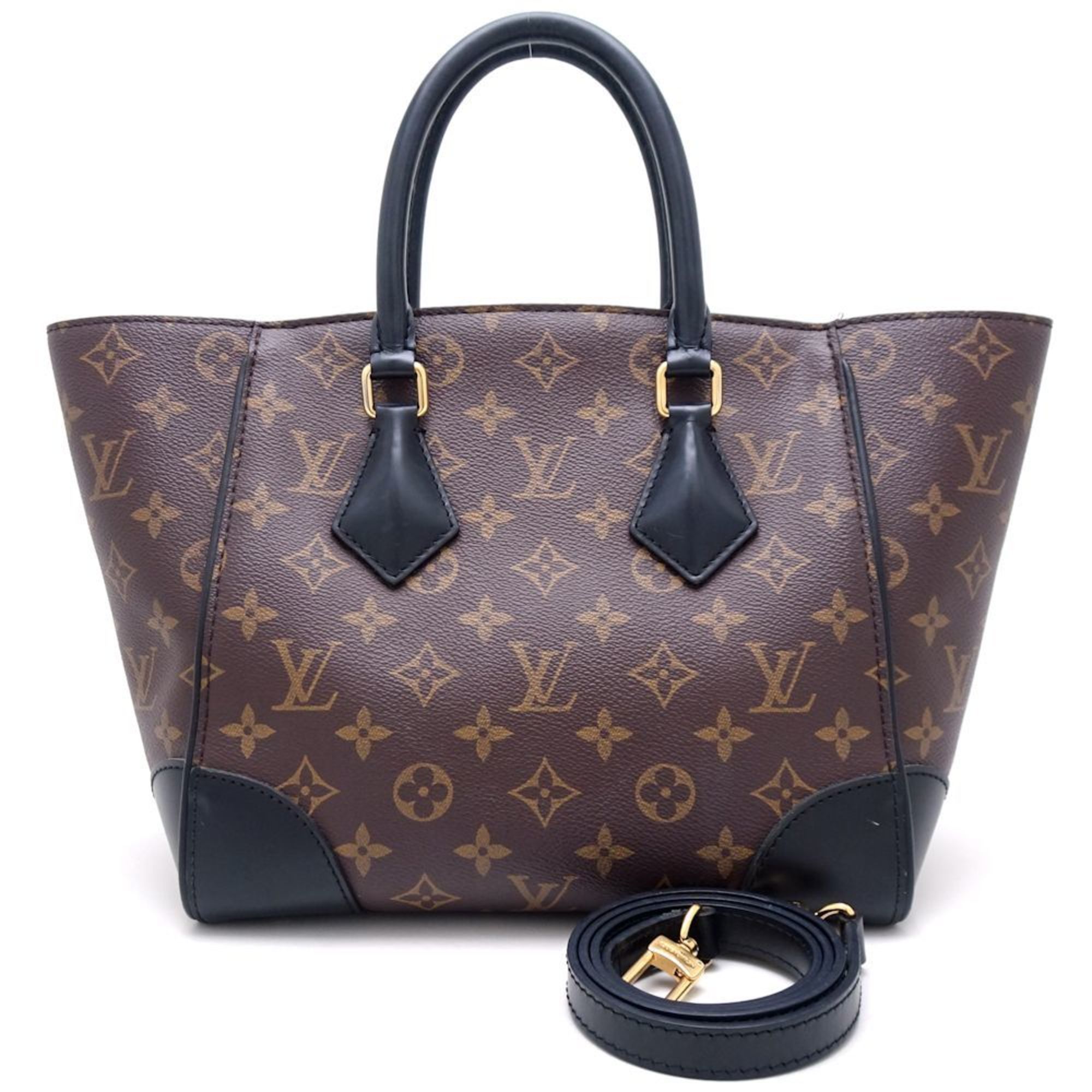 LOUIS VUITTON Louis Vuitton Monogram Phoenix PM M41538 2Way Bag Brown 351538