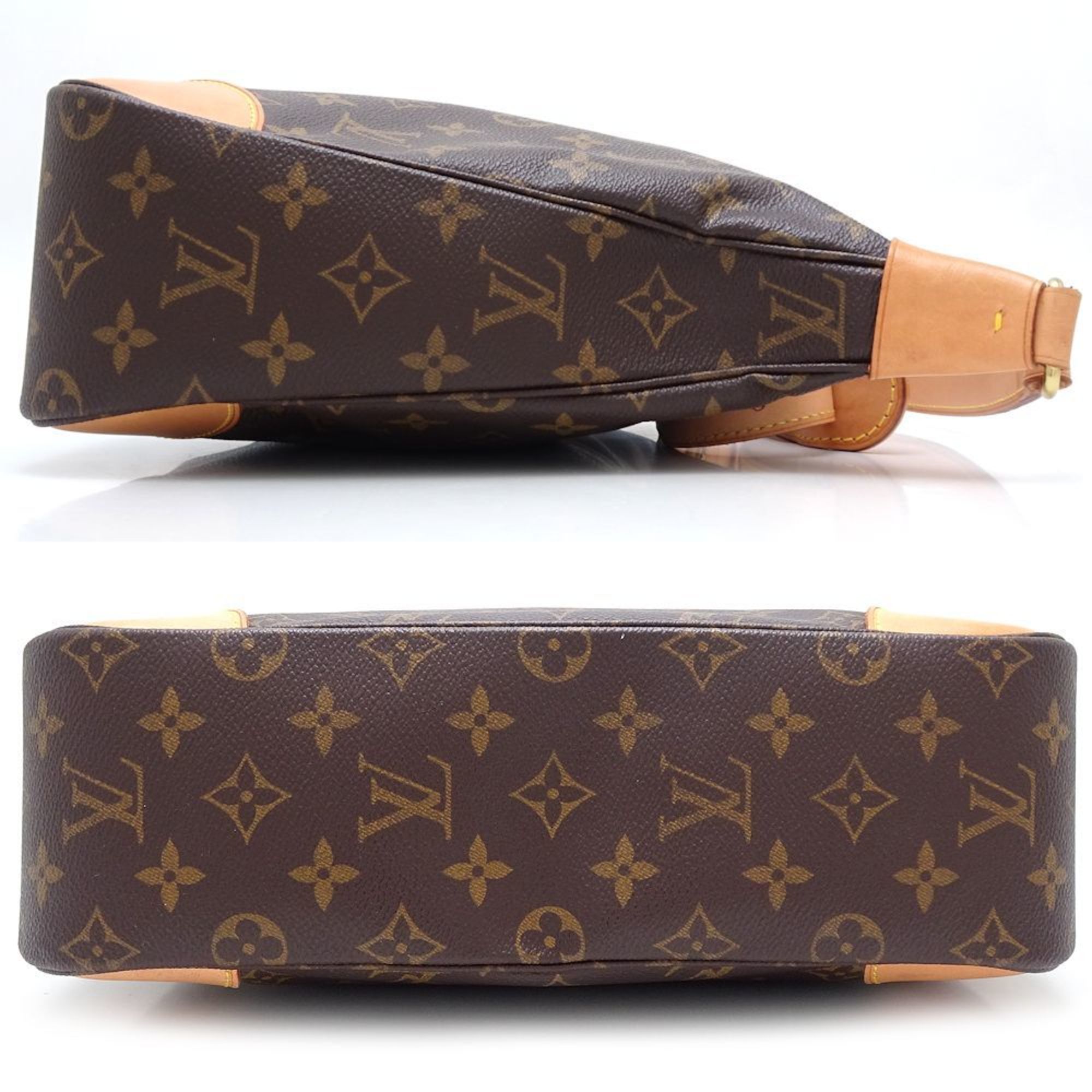 LOUIS VUITTON Louis Vuitton Monogram Boulogne M51265 Shoulder Bag Brown 351536