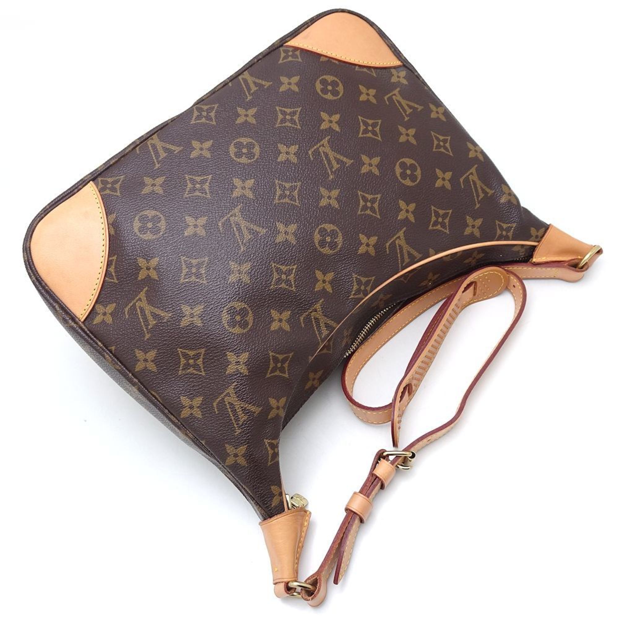 LOUIS VUITTON Louis Vuitton Monogram Boulogne M51265 Shoulder Bag Brown 351536