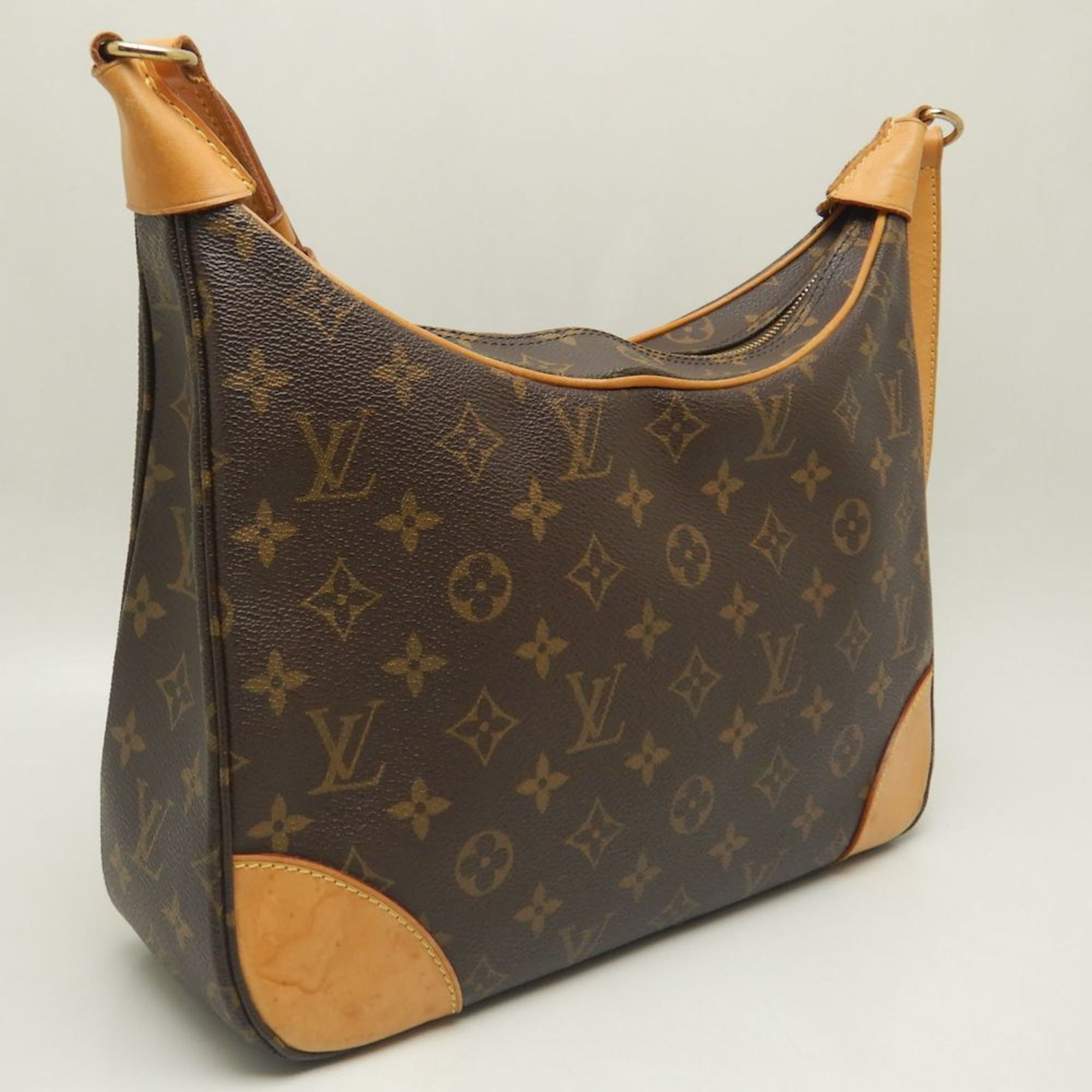 LOUIS VUITTON Louis Vuitton Monogram Boulogne 30 M51265 Shoulder Bag Brown 252005