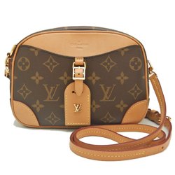 LOUIS VUITTON Louis Vuitton Monogram Deauville MINI M45528 Shoulder Bag Brown 251984