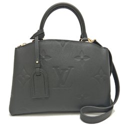 LOUIS VUITTON Louis Vuitton Monogram Empreinte Petit Palais PM M58916 Handbag Noir 251980