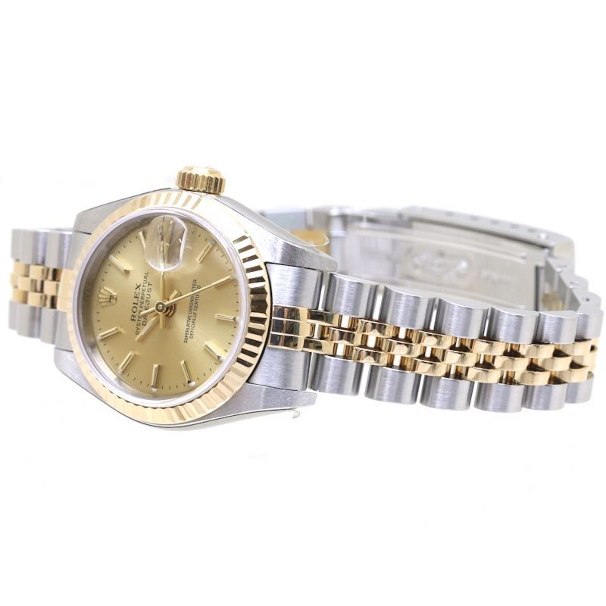 ROLEX Rolex Datejust 79173K18YG Wristwatch Yellow Gold x Stainless Steel Ladies 39550