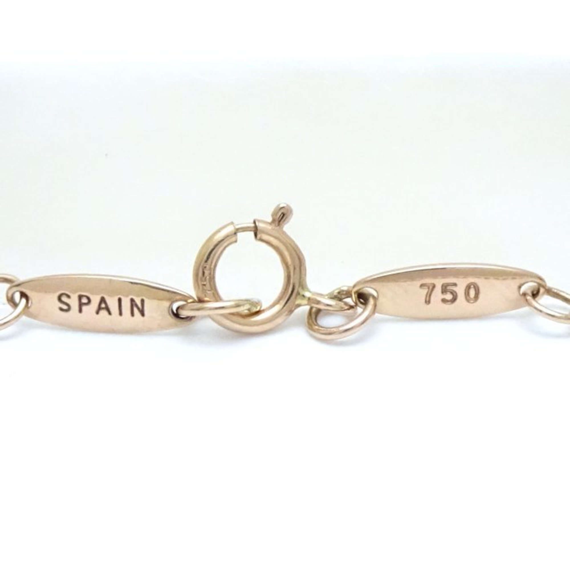 TIFFANY&Co. Tiffany by the Yard Bracelet 3P Diamond Elsa Peretti 750PG Pink Gold K18RG Rose 292260