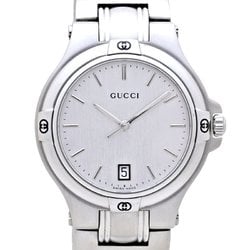 GUCCI Double G YA090318 9040M Wristwatch Stainless Steel Men's 130235