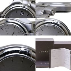 GUCCI Double G YA090318 9040M Wristwatch Stainless Steel Men's 130235