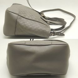 GUCCI 449241 Handbag Micro Guccissima Leather Grey Outlet 252001