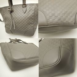 GUCCI 449241 Handbag Micro Guccissima Leather Grey Outlet 252001