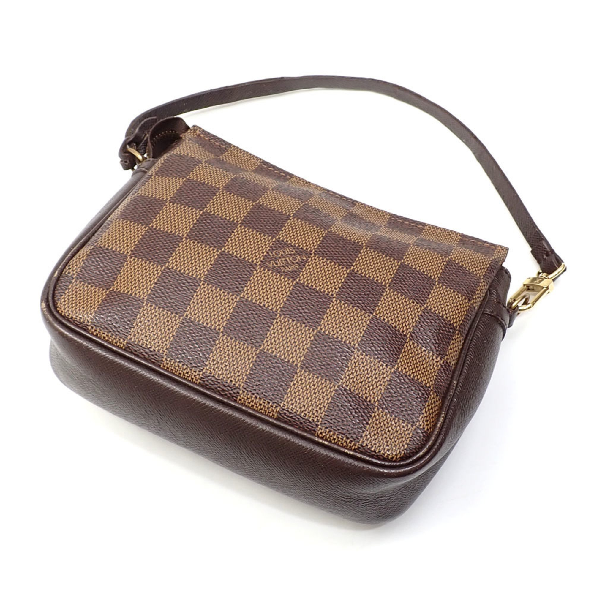 Louis Vuitton Pouch Damier Ebene Truth Makeup Women's N51982 Hand A2234706