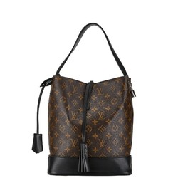 Louis Vuitton Monogram Idole NN14GM Handbag M94542 Brown Black PVC Leather Women's LOUIS VUITTON