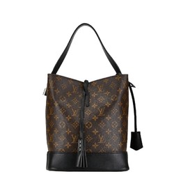 Louis Vuitton Monogram Idole NN14GM Handbag M94542 Brown Black PVC Leather Women's LOUIS VUITTON