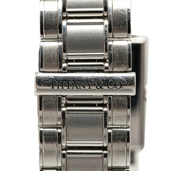 Tiffany Atlas Watch, Quartz, Black Dial, Stainless Steel, Men's, TIFFANY&Co.