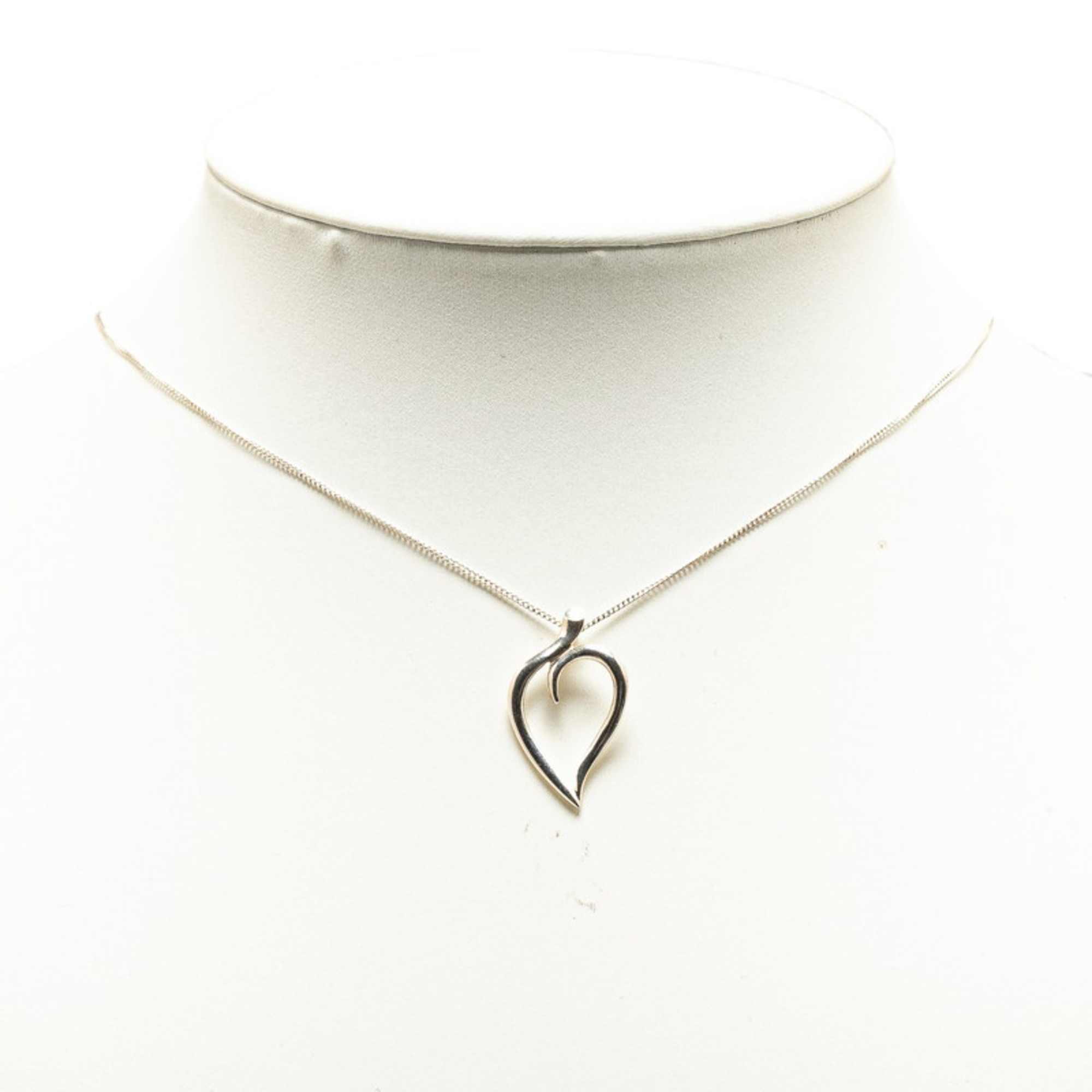 Tiffany Leaf Necklace SV925 Silver Women's TIFFANY&Co.