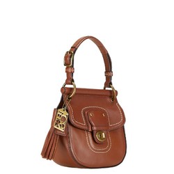 Coach handbag shoulder bag brown leather ladies COACH